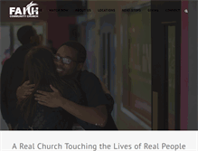 Tablet Screenshot of faithcommunity.tv